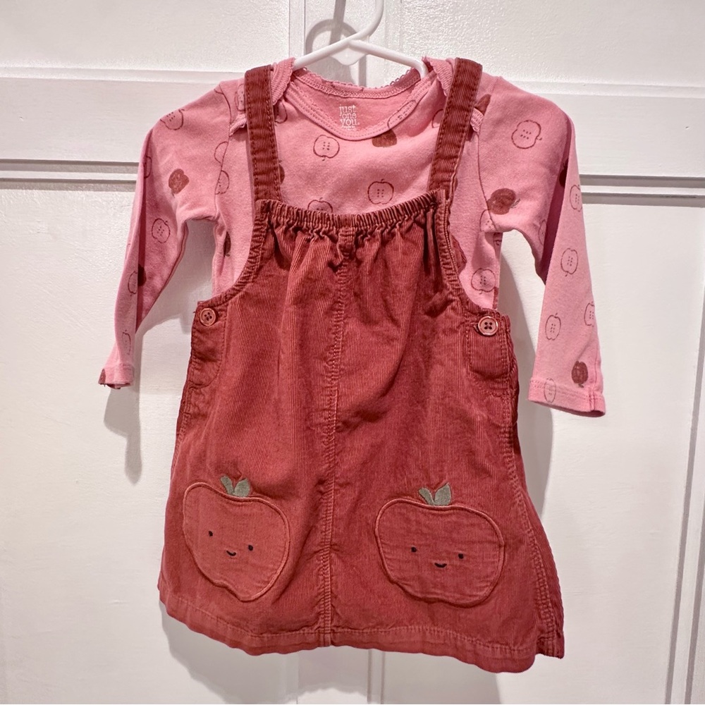 Carter’s Two Piece Apple Dress